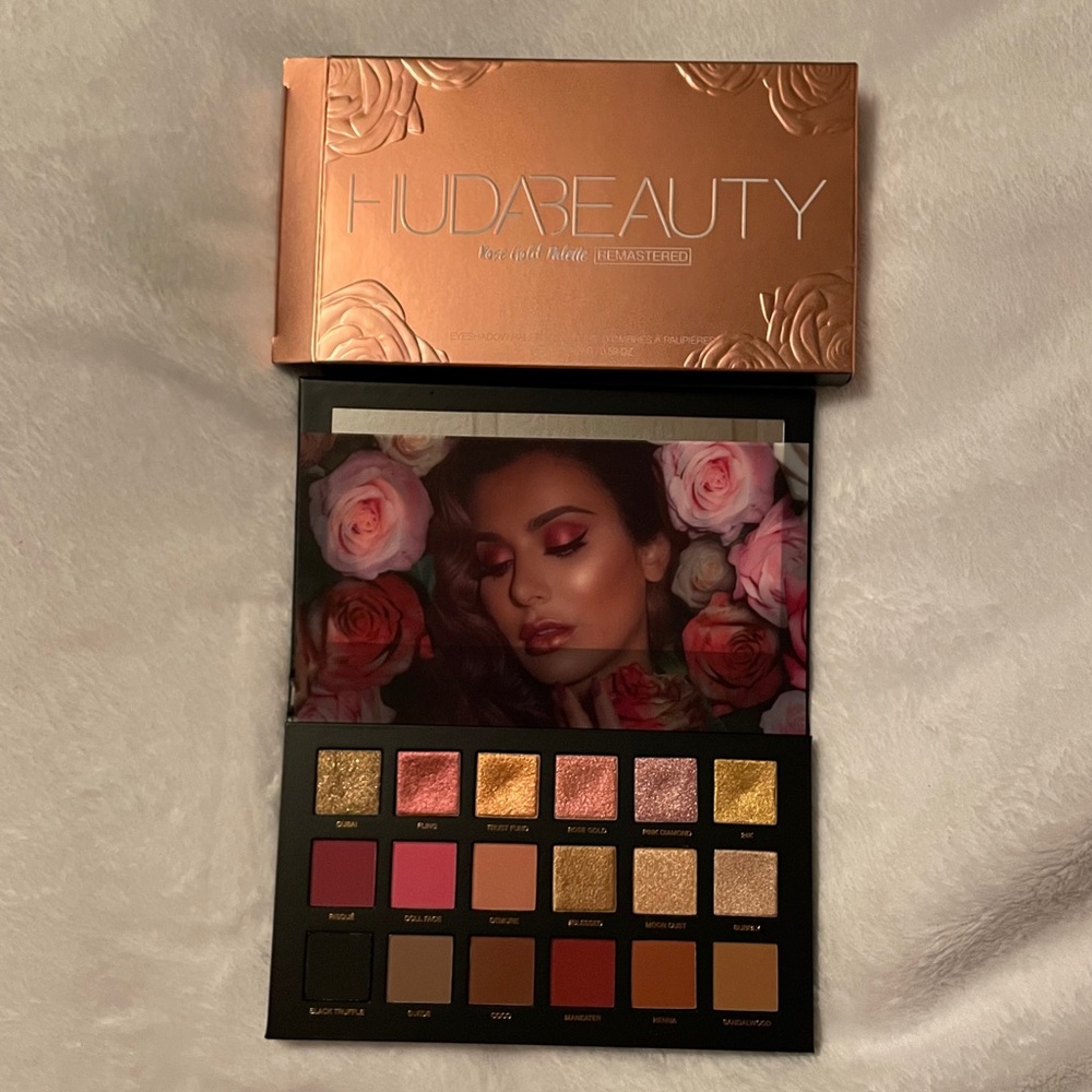 Huda Beauty Rose Gold Palette Remastered BNIB